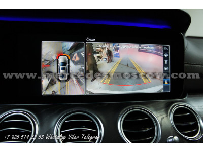 Камеры кругового обзора Мерседес 360° для Comand Online/Audio20. Mercedes E-Class W213 | мерседес 213